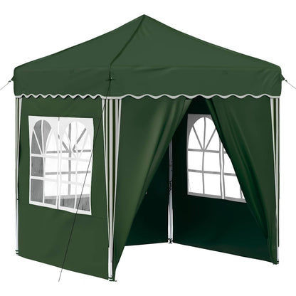 Tenda per feste a pop-up 195 x 195 x 245 cm Verde