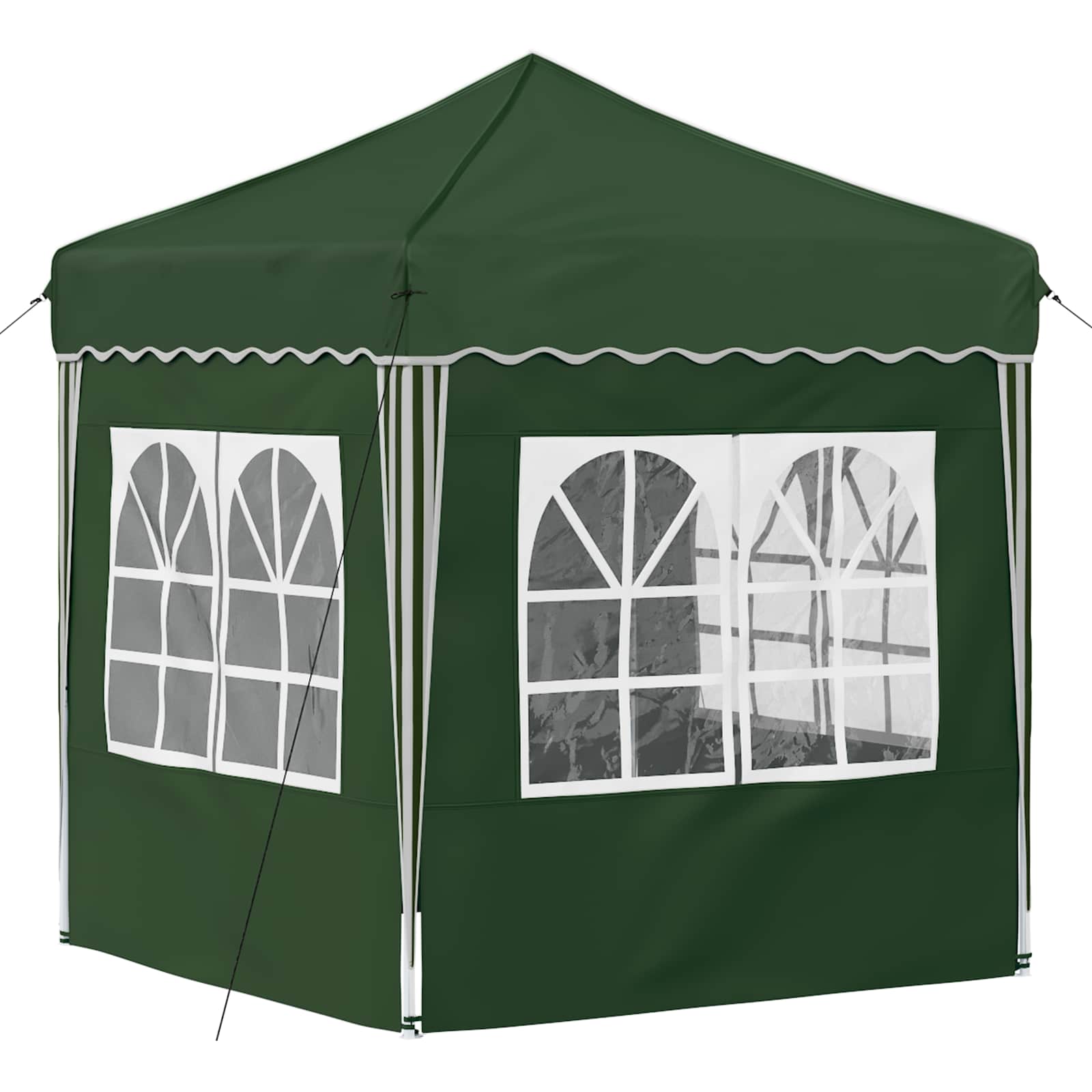 Tenda per feste a pop-up 195 x 195 x 245 cm Verde | homemem39