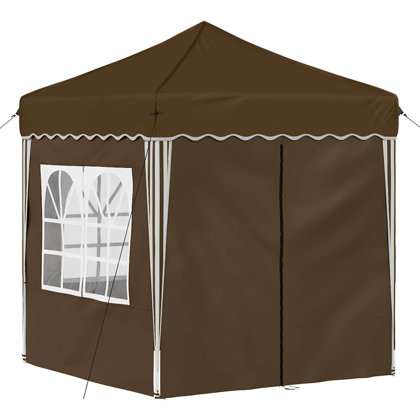 Tenda per feste a pop-up 195 x 195 x 245 cm Tortora | homemem39
