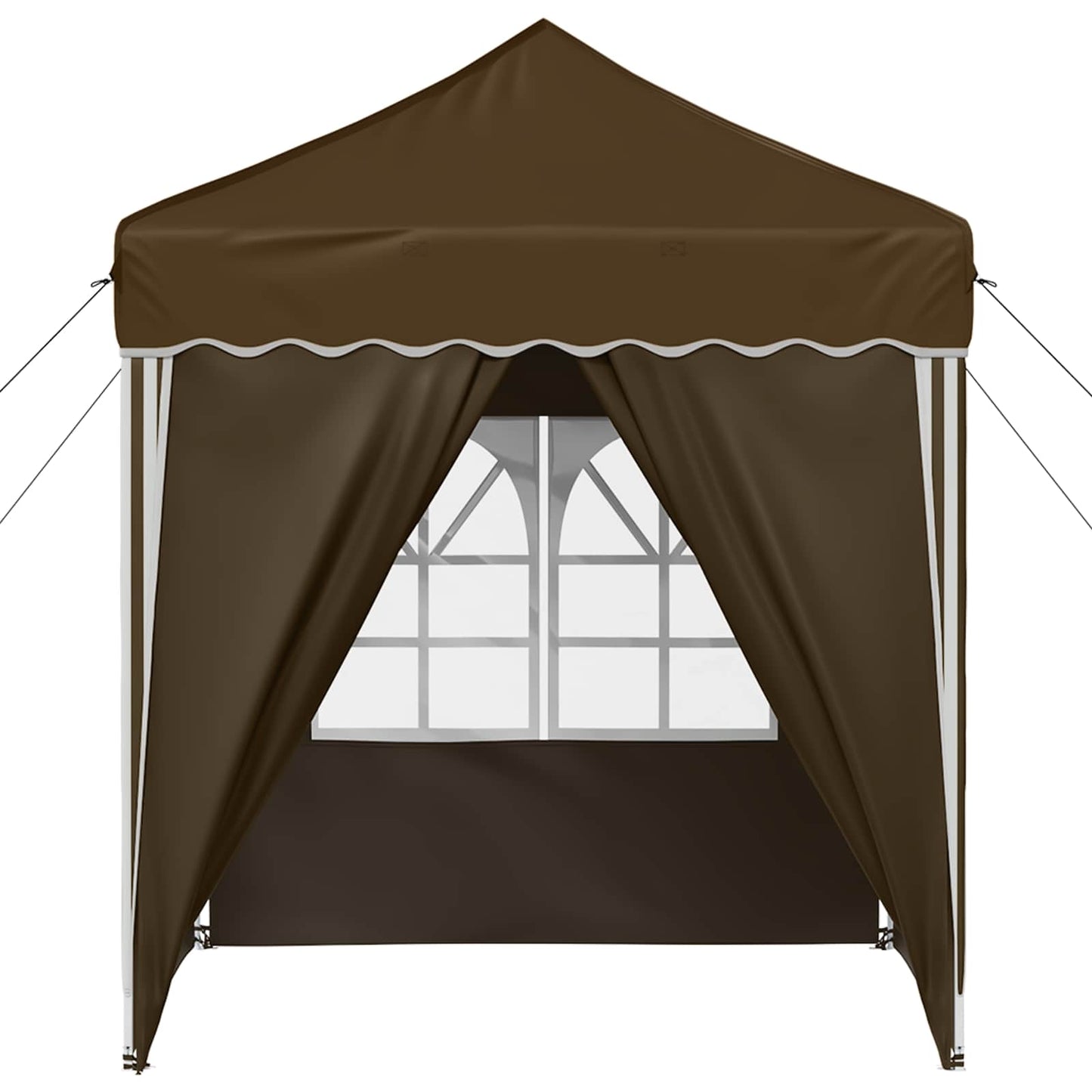 Tenda per feste a pop-up 195 x 195 x 245 cm Tortora | homemem39