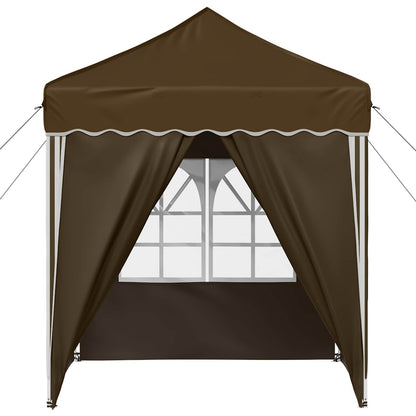 Tenda per feste a pop-up 195 x 195 x 245 cm Tortora | homemem39