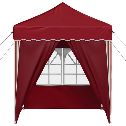 Tenda per feste a pop-up 195 x 195 x 245 cm Borgogna | homemem39