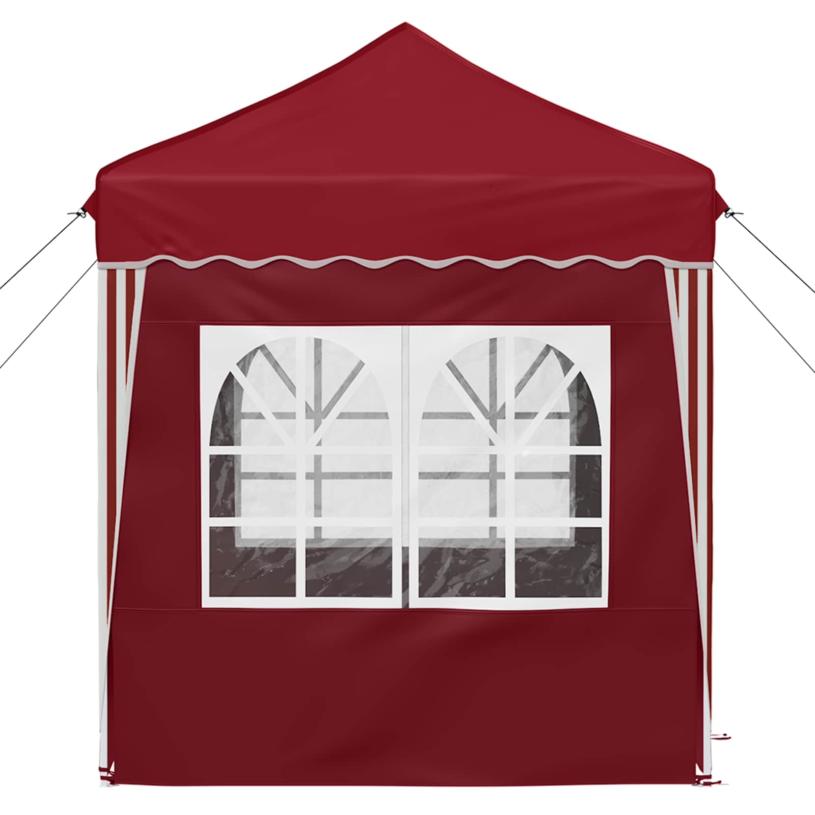Tenda per feste a pop-up 195 x 195 x 245 cm Borgogna | homemem39