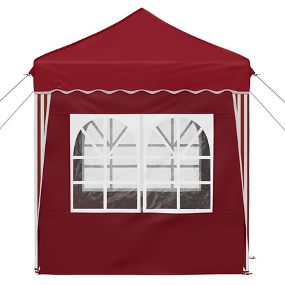 Tenda per feste a pop-up 195 x 195 x 245 cm Borgogna | homemem39