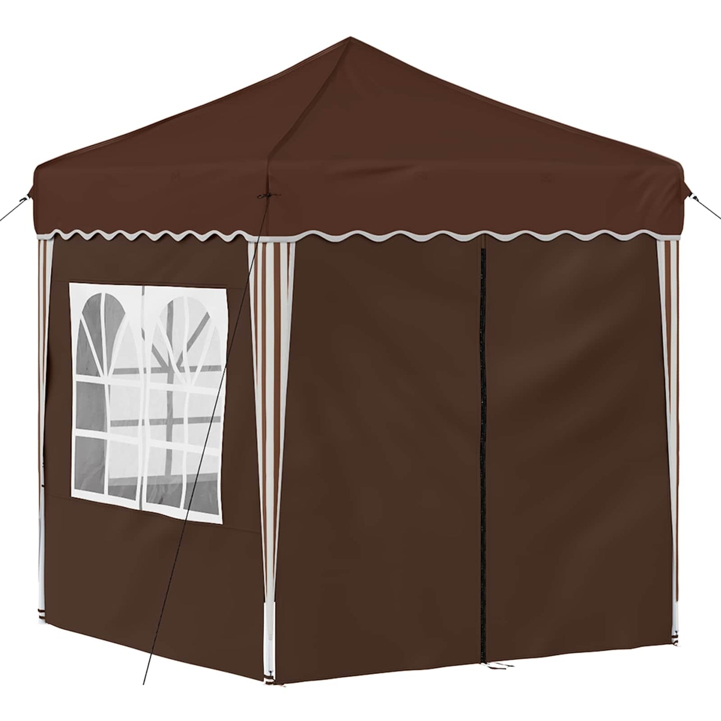 Tenda per feste a pop-up 195 x 195 x 245 cm Marrone | homemem39