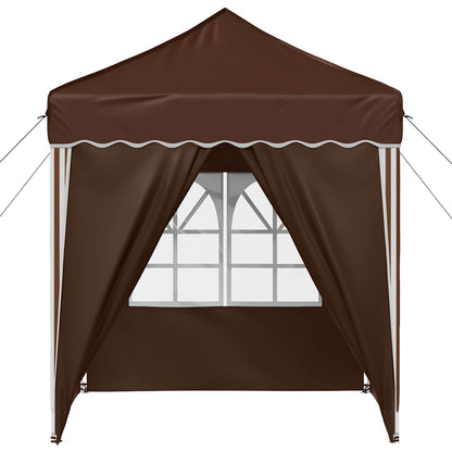 Tenda per feste a pop-up 195 x 195 x 245 cm Marrone | homemem39