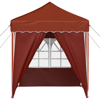 Tenda per feste a pop-up 195 x 195 x 245 cm Terracotta
