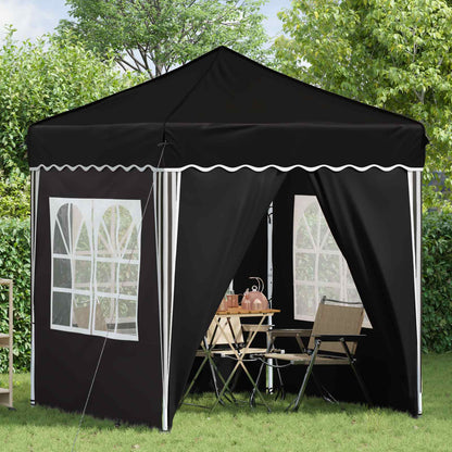 Tenda per feste a pop-up 195 x 195 x 245 cm Nero Tessuto Oxford | homemem39
