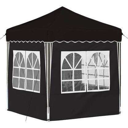 Tenda per feste a pop-up 195 x 195 x 245 cm Nero Tessuto Oxford | homemem39