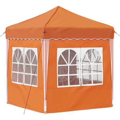 Tenda per feste a pop-up 195 x 195 x 245 cm Arancione | homemem39