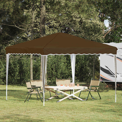 Tenda per feste a pop-up 288 x 288 x 245 cm Tortora | homemem39