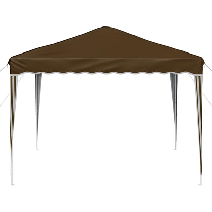 Tenda per feste a pop-up 288 x 288 x 245 cm Tortora | homemem39