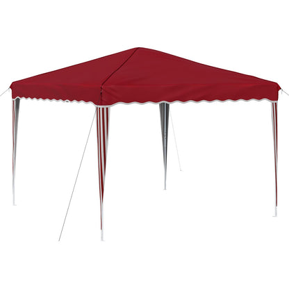 Tenda per feste a pop-up 288 x 288 x 245 cm Borgogna | homemem39