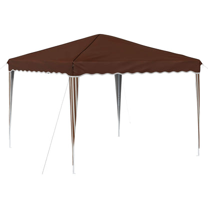 Tenda per feste a pop-up 288 x 288 x 245 cm Marrone | homemem39