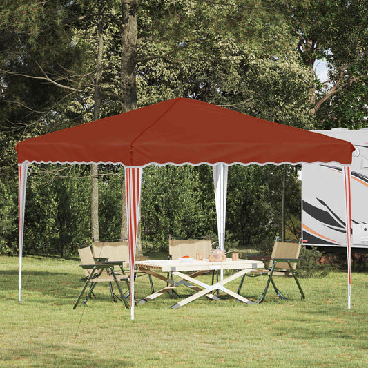 Tenda per feste a pop-up 288 x 288 x 245 cm Terracotta | homemem39