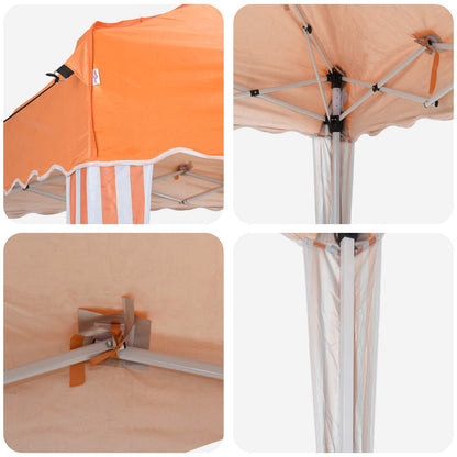 Tenda per feste a pop-up 288 x 288 x 245 cm Arancione | homemem39