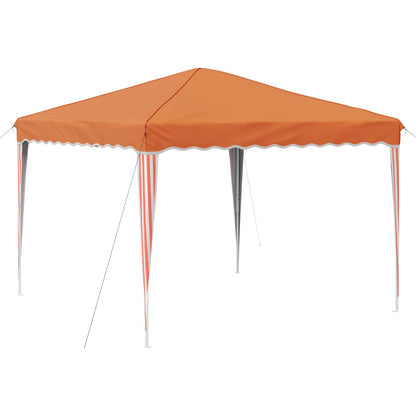 Tenda per feste a pop-up 288 x 288 x 245 cm Arancione | homemem39