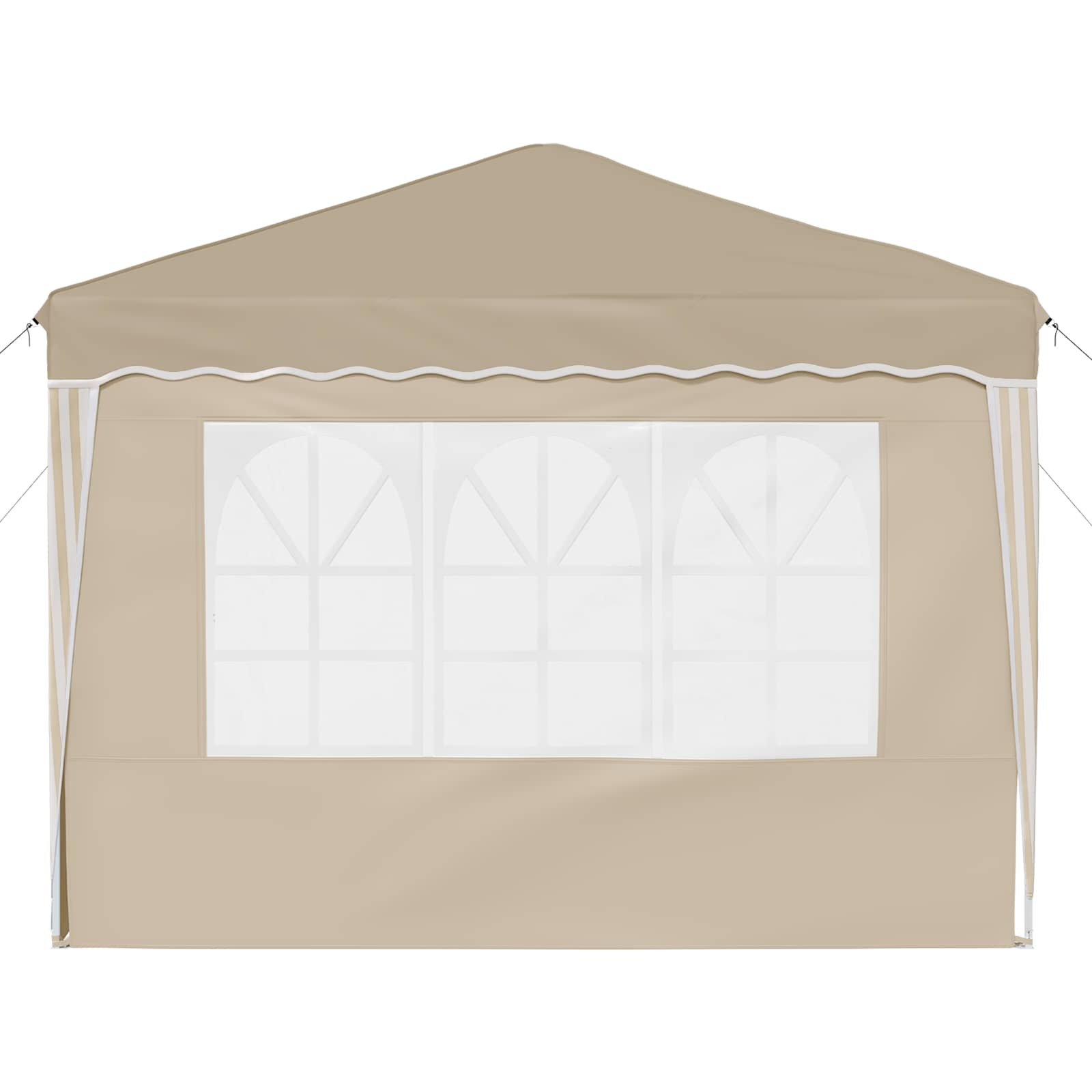 Tenda per feste a pop-up 288 x 288 x 245 cm Crema | homemem39