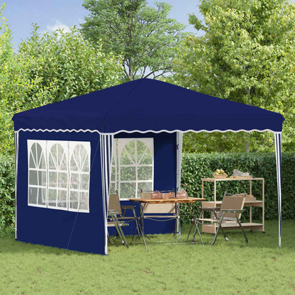 Tenda per feste a pop-up 288 x 288 x 245 cm Blu Tessuto Oxford | homemem39