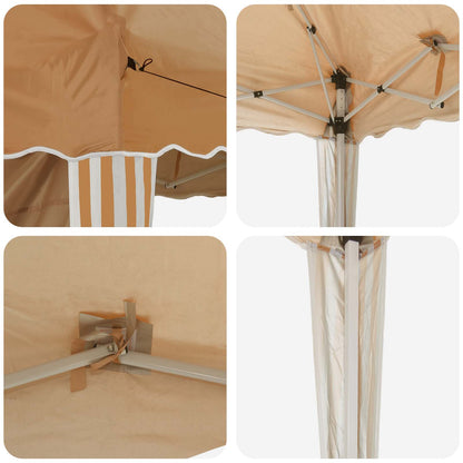 Tenda per feste a pop-up 288 x 288 x 245 cm Beige