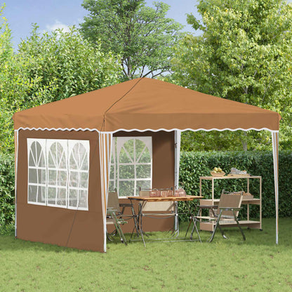 Tenda per feste a pop-up 288 x 288 x 245 cm Beige | homemem39