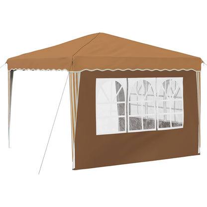Tenda per feste a pop-up 288 x 288 x 245 cm Beige | homemem39
