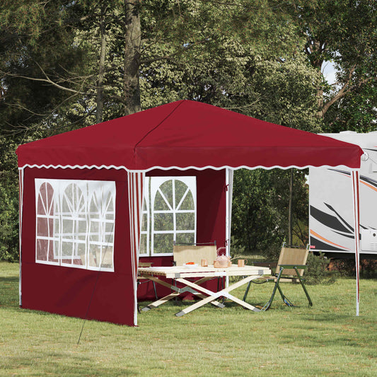 Tenda per feste a pop-up 288 x 288 x 245 cm Borgogna | homemem39