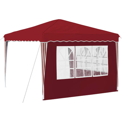 Tenda per feste a pop-up 288 x 288 x 245 cm Borgogna | homemem39