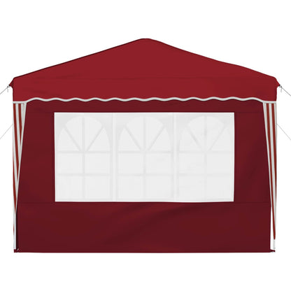 Tenda per feste a pop-up 288 x 288 x 245 cm Borgogna | homemem39