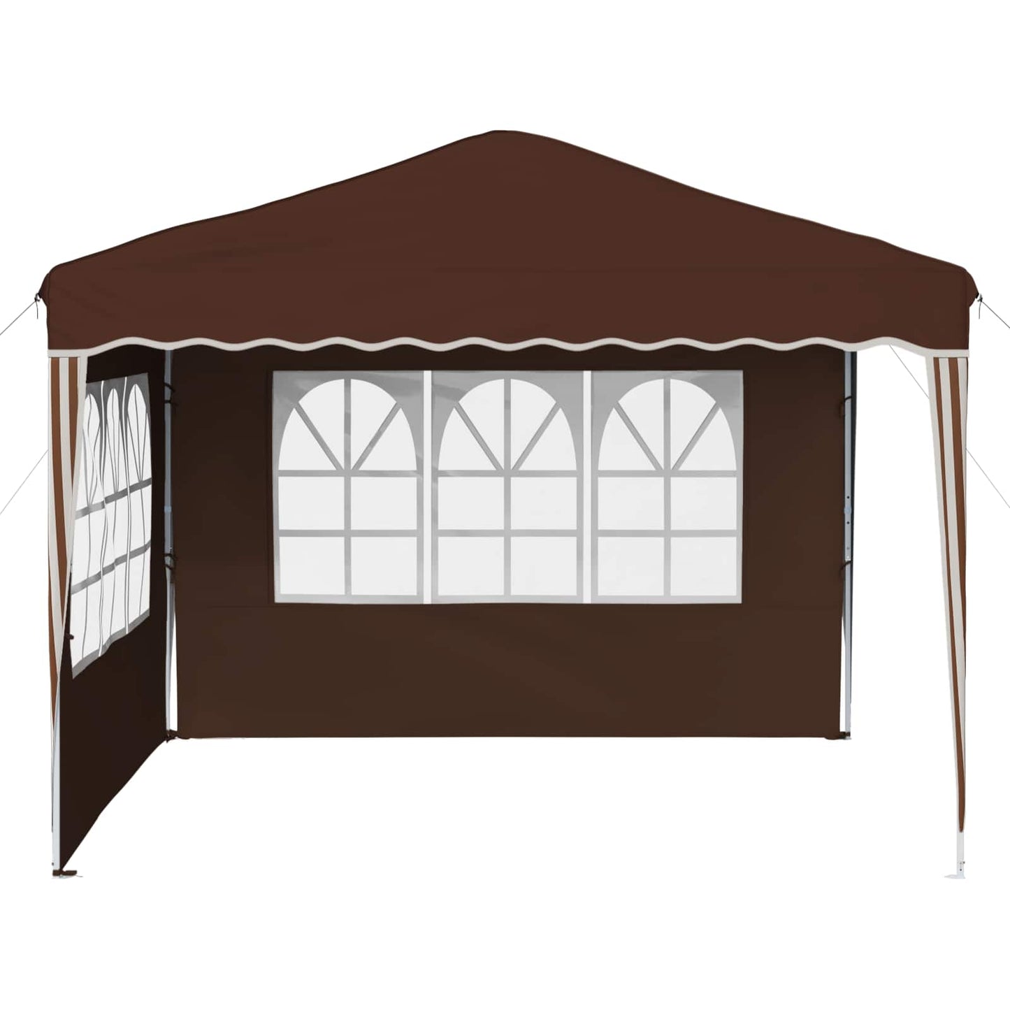 Tenda per feste a pop-up 288 x 288 x 245 cm Marrone | homemem39
