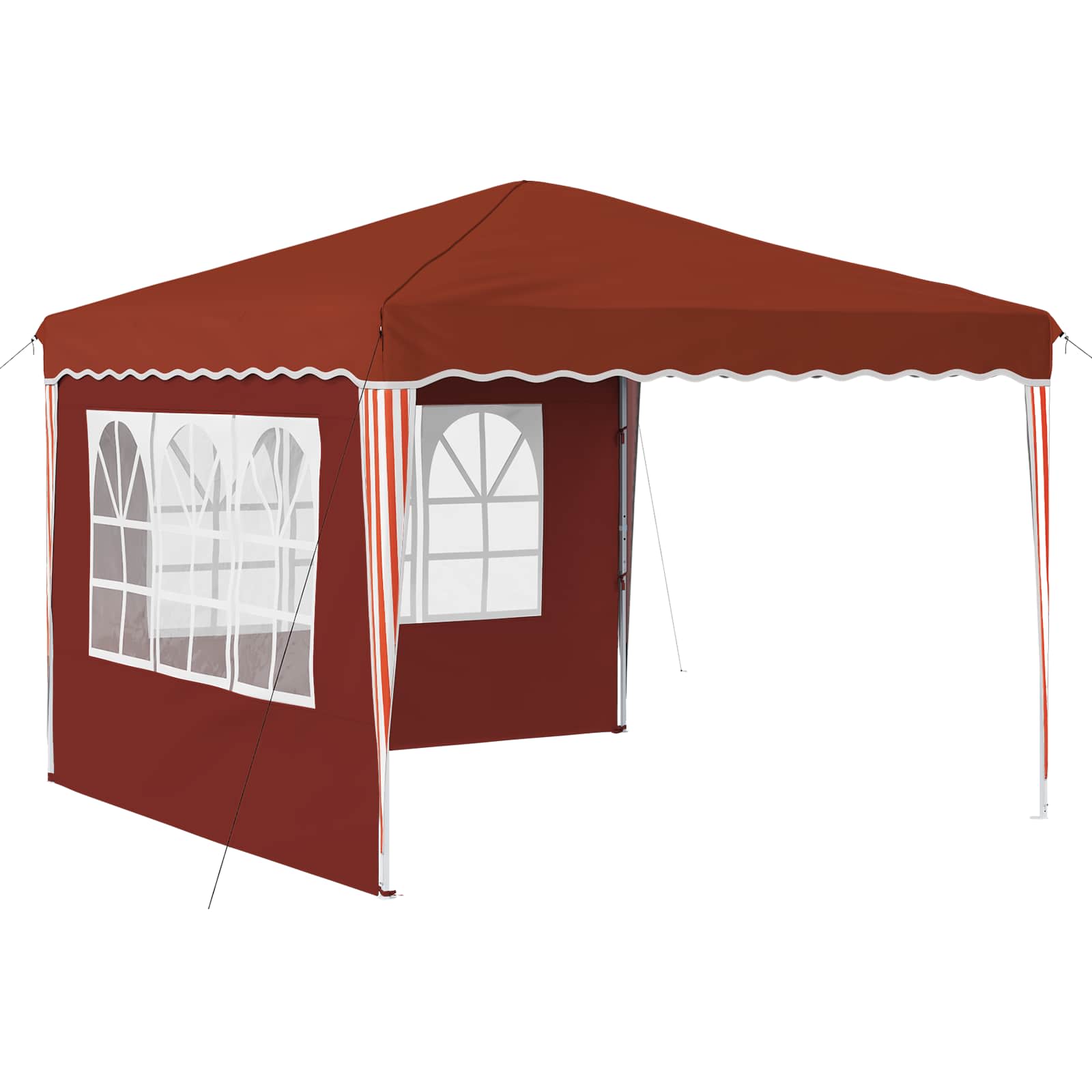 Tenda per feste a pop-up 288 x 288 x 245 cm Terracotta | homemem39