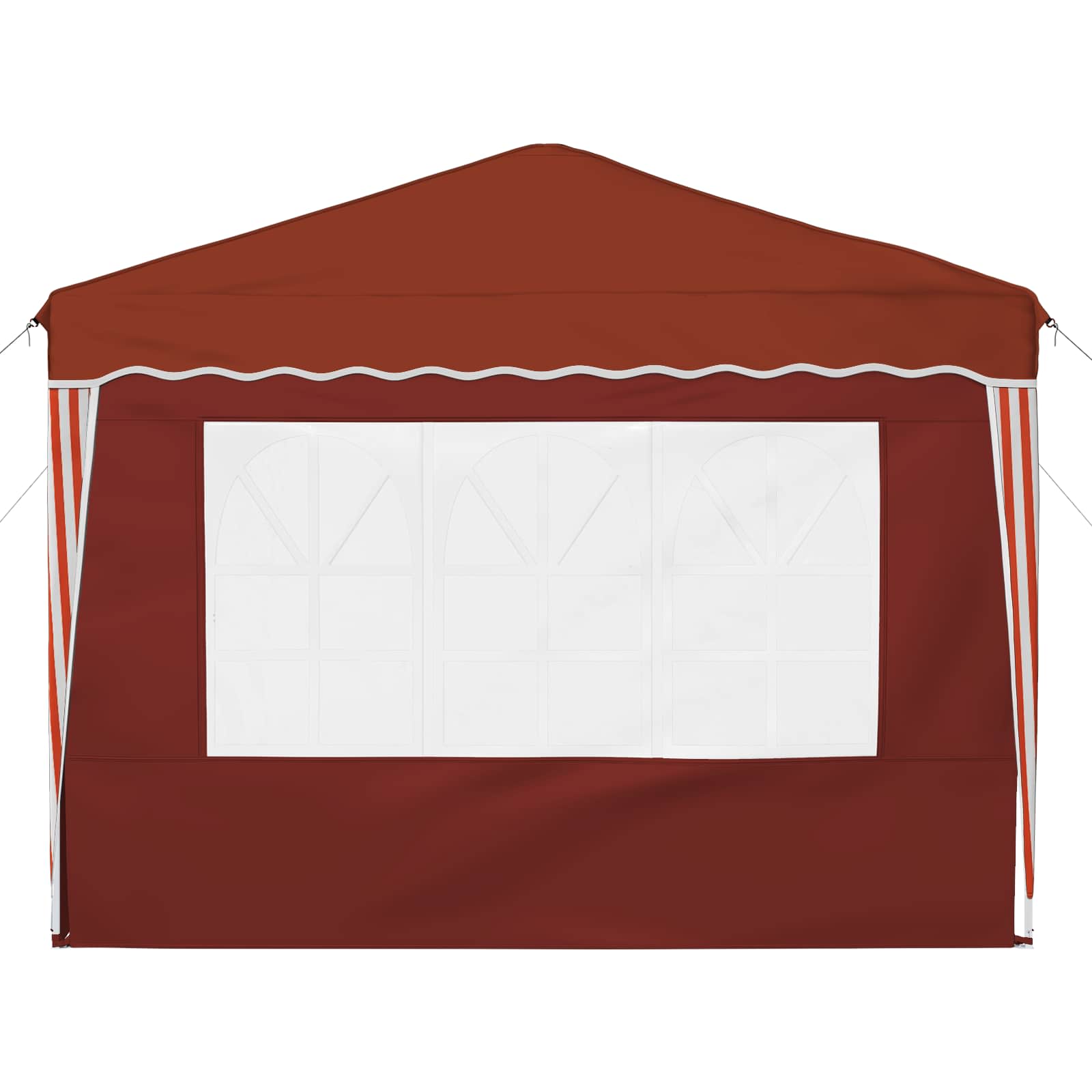 Tenda per feste a pop-up 288 x 288 x 245 cm Terracotta | homemem39