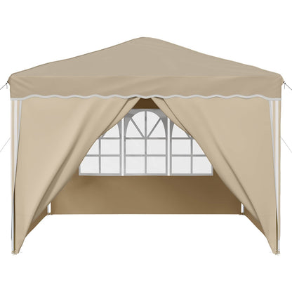 Tenda per feste a pop-up 288 x 288 x 245 cm Crema | homemem39