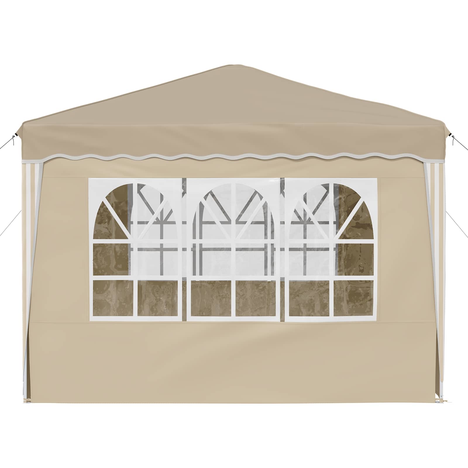 Tenda per feste a pop-up 288 x 288 x 245 cm Crema | homemem39