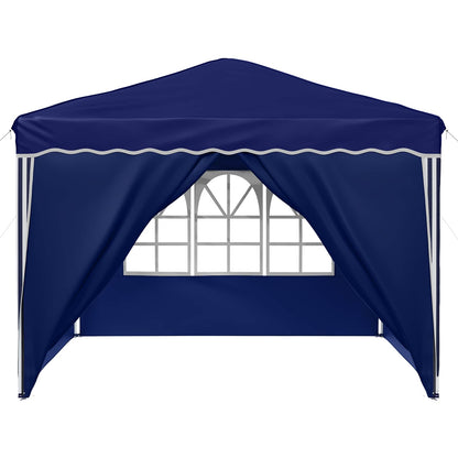 Tenda per feste a pop-up 288 x 288 x 245 cm Blu Tessuto Oxford | homemem39