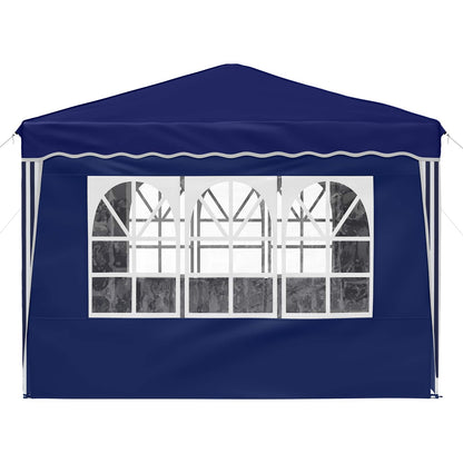 Tenda per feste a pop-up 288 x 288 x 245 cm Blu Tessuto Oxford | homemem39