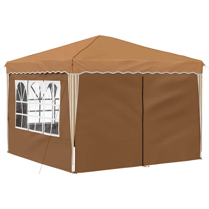 Tenda per feste a pop-up 288 x 288 x 245 cm Beige