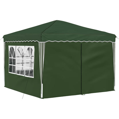 Tenda per feste a pop-up 288 x 288 x 245 cm Verde