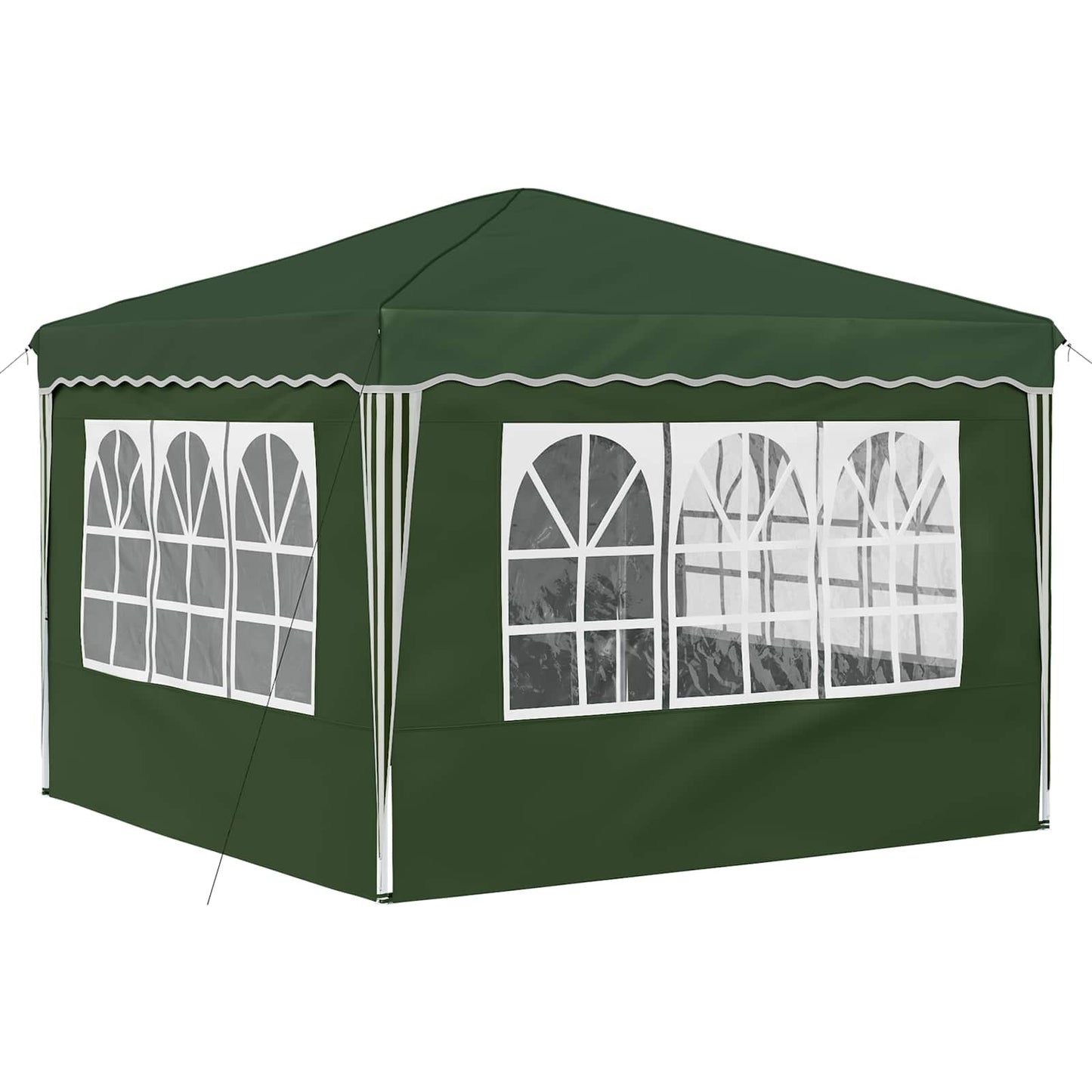Tenda per feste a pop-up 288 x 288 x 245 cm Verde