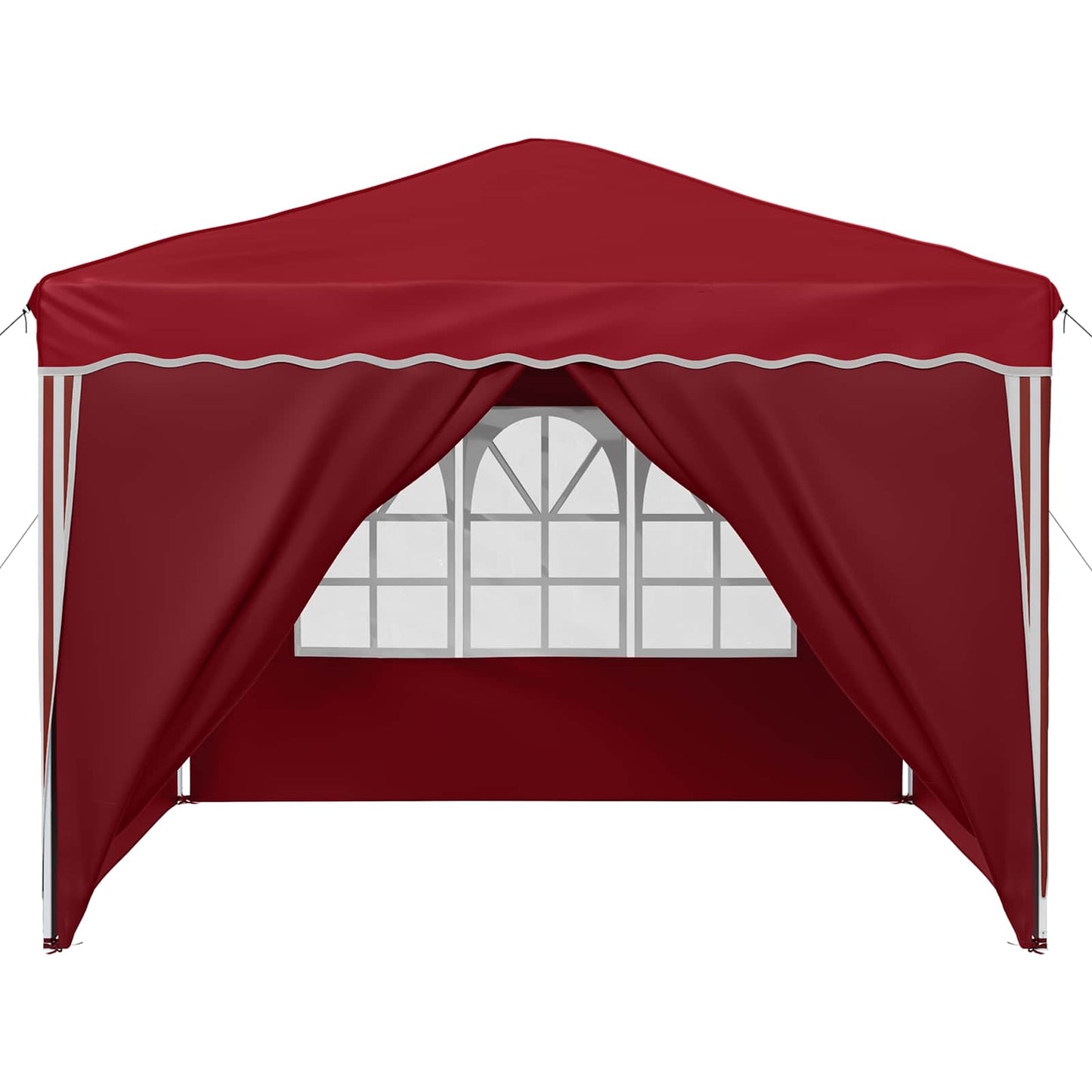 Tenda per feste a pop-up 288 x 288 x 245 cm Borgogna | homemem39
