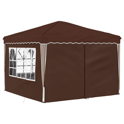 Tenda per feste a pop-up 288 x 288 x 245 cm Marrone | homemem39