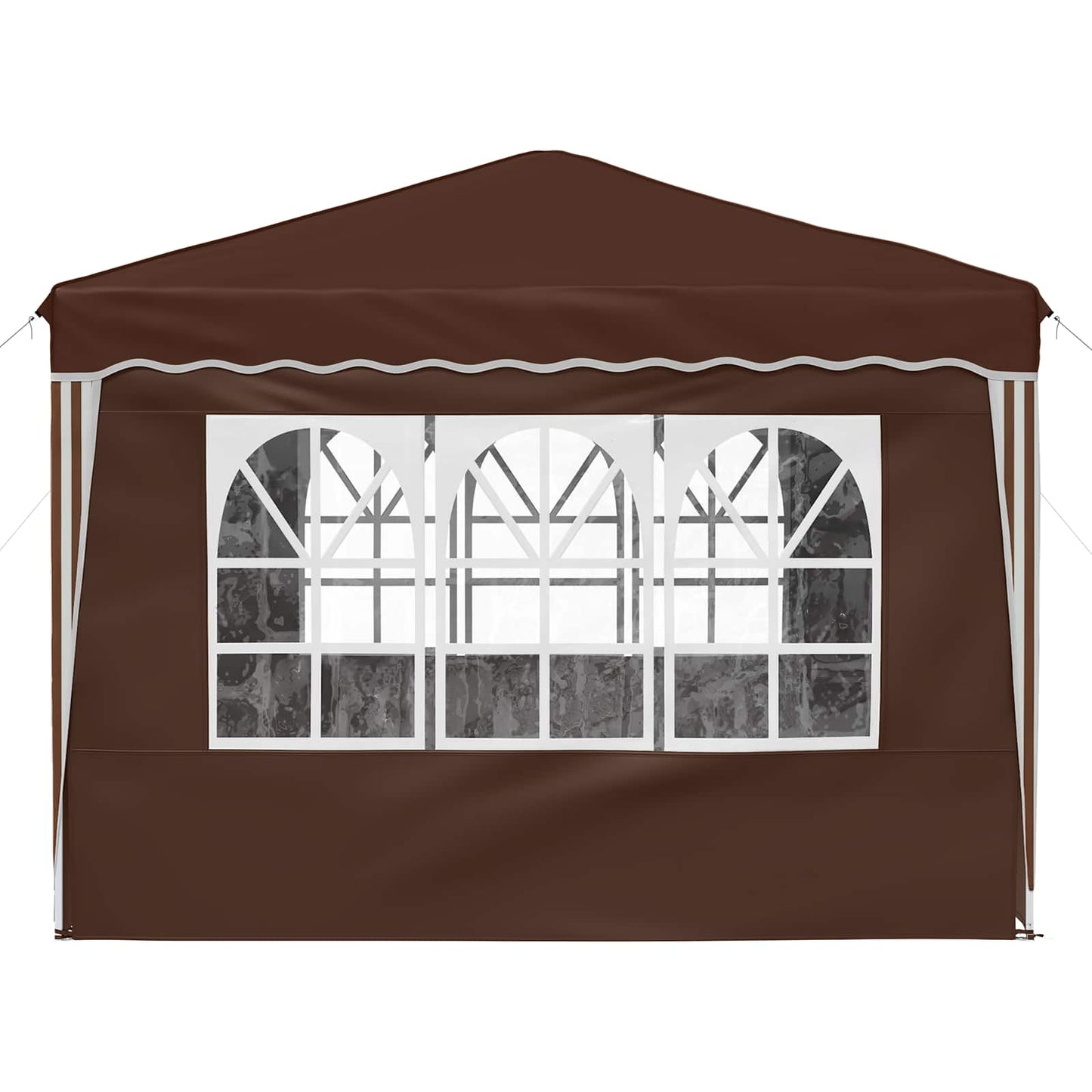 Tenda per feste a pop-up 288 x 288 x 245 cm Marrone | homemem39