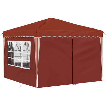 Tenda per feste a pop-up 288 x 288 x 245 cm Terracotta | homemem39