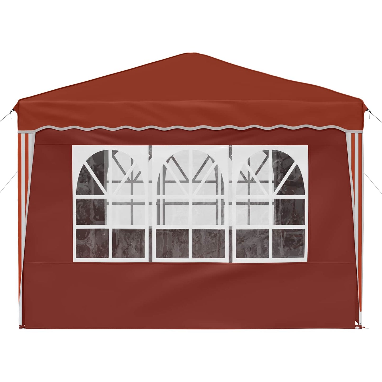 Tenda per feste a pop-up 288 x 288 x 245 cm Terracotta