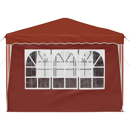 Tenda per feste a pop-up 288 x 288 x 245 cm Terracotta