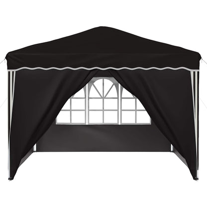 Tenda per feste a pop-up 288 x 288 x 245 cm Nero Tessuto Oxford