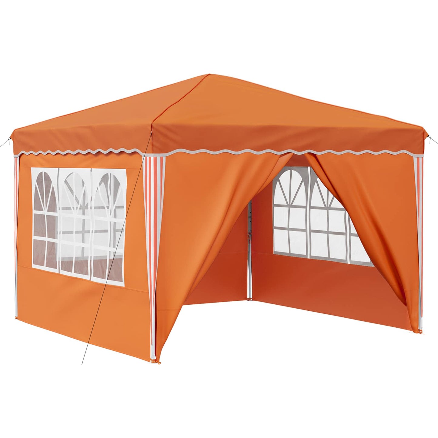 Tenda per feste a pop-up 288 x 288 x 245 cm Arancione | homemem39