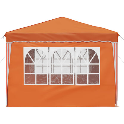 Tenda per feste a pop-up 288 x 288 x 245 cm Arancione | homemem39