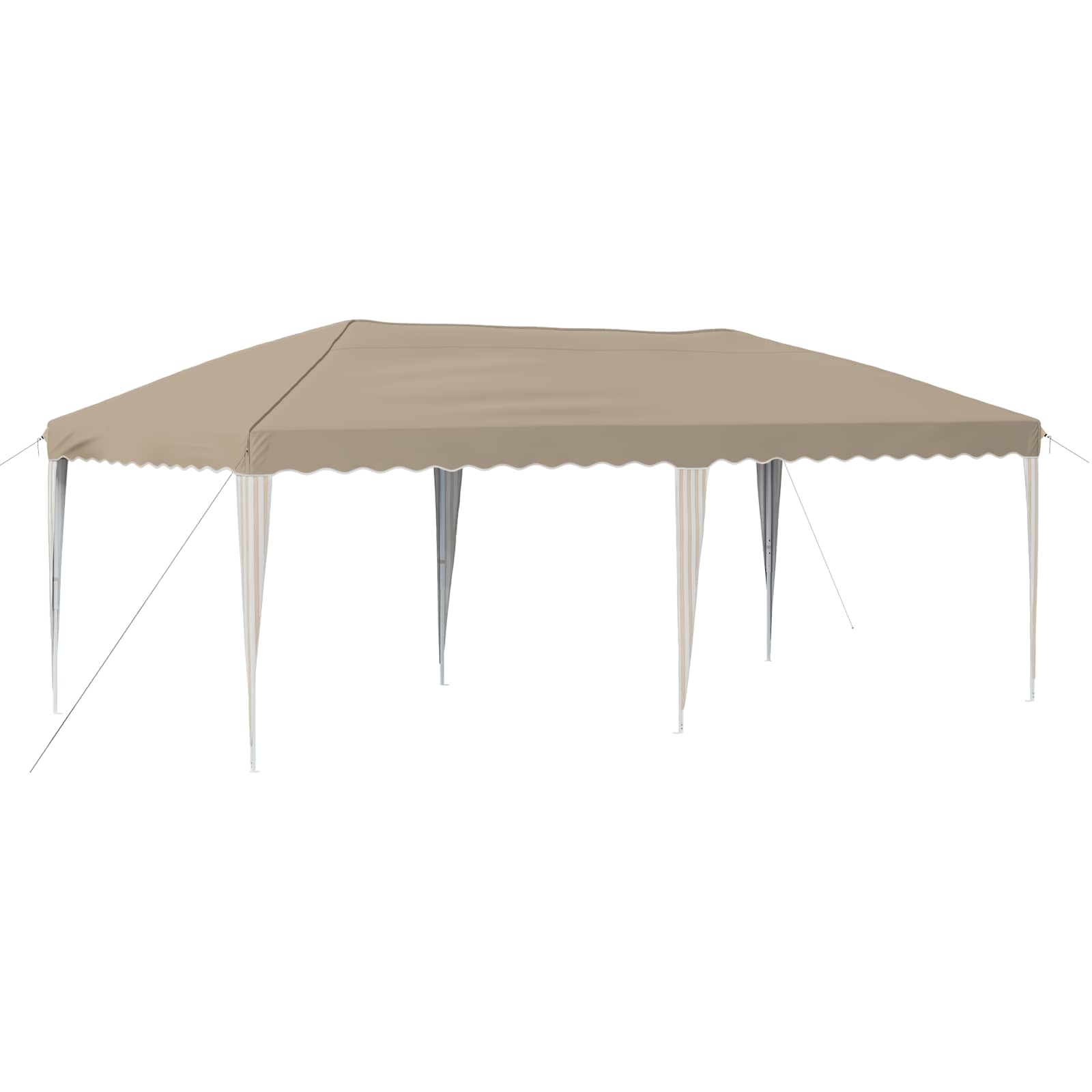 Tenda per feste a pop-up 575 x 290 x 245 cm Crema | homemem39