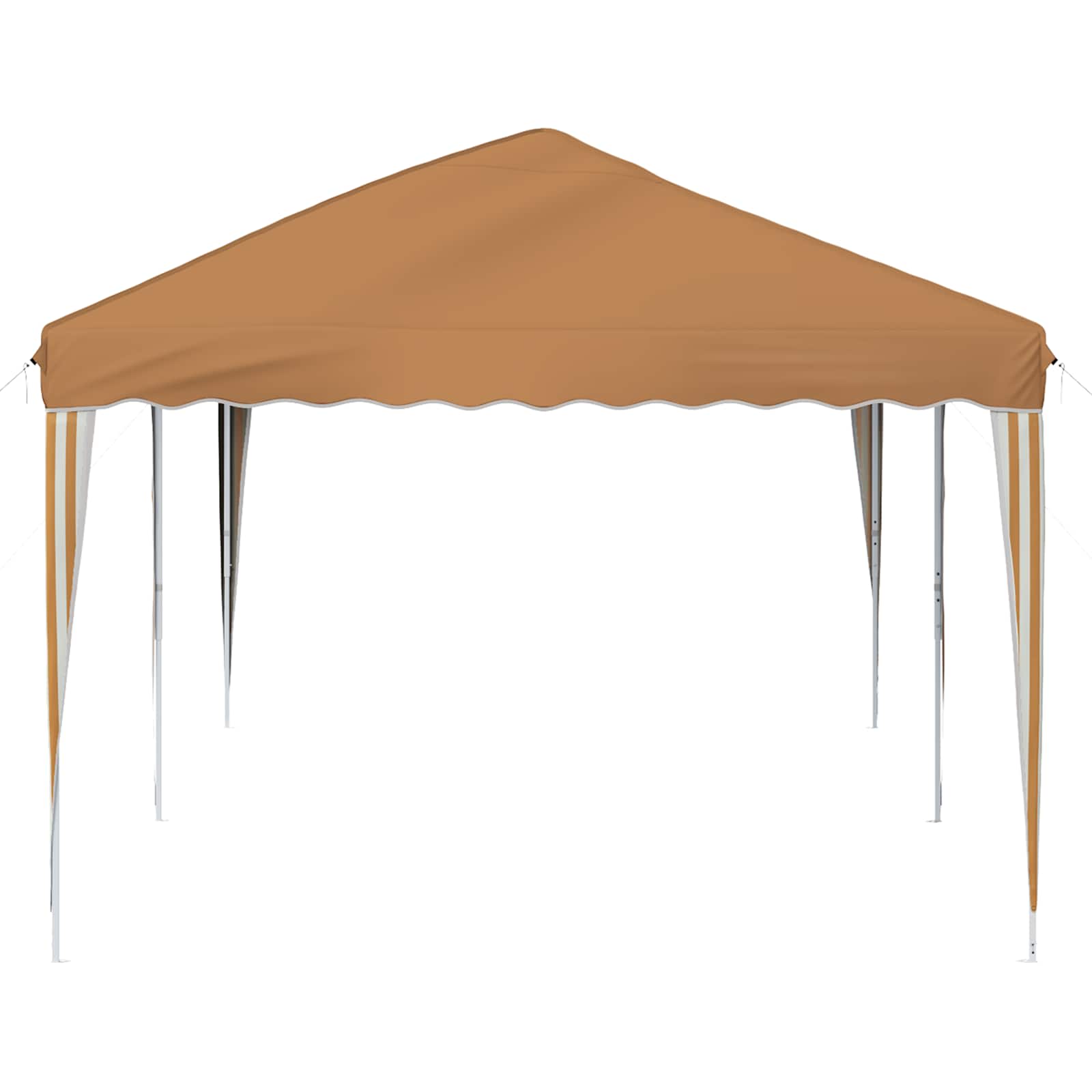 Tenda per feste a pop-up 575 x 290 x 245 cm Beige | homemem39